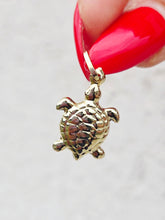 Load image into Gallery viewer, 14K Turtle Charm