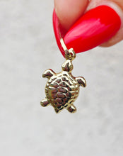 Load image into Gallery viewer, 14K Turtle Charm