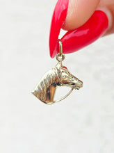 Load image into Gallery viewer, 14K Horse Head Charm