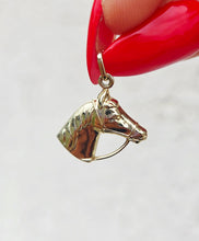 Load image into Gallery viewer, 14K Horse Head Charm