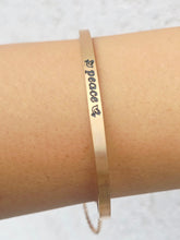 Load image into Gallery viewer, Peace with Doves, Rode Gold- Intuitions Bangle