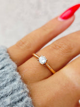 Load image into Gallery viewer, Diamond Ring - 14K Rose Gold