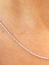 Load image into Gallery viewer, 16” White Gold Razza Chain