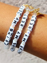 Load image into Gallery viewer, "Doing my Best" Little Words Project Bracelet - Little Words Project