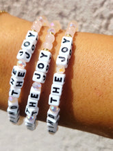Load image into Gallery viewer, "Find The Joy" Little Words Project Bracelet - Little Words Project
