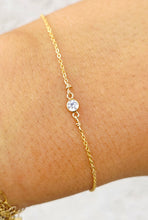 Load image into Gallery viewer, Petite CZ Bracelet