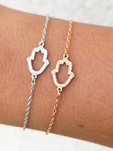 Load image into Gallery viewer, Hamsa Dainty Bracelet