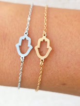 Load image into Gallery viewer, Hamsa Dainty Bracelet