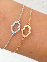 Load image into Gallery viewer, Hamsa Dainty Bracelet