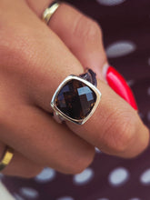 Load image into Gallery viewer, Smokey Topaz Ring - Sterling Silver