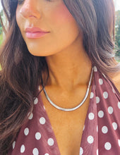 Load image into Gallery viewer, Sterling Silver Omega Necklace - 18”