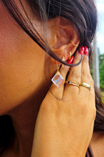 Load image into Gallery viewer, Estel Clear Quartz Earrings - Lotus Jewelry