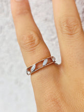 Load image into Gallery viewer, Rose Gold Plated Stackable Ring