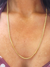 Load image into Gallery viewer, 24” gold over silver necklace