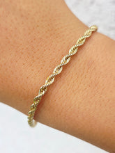 Load image into Gallery viewer, 8” Rope Bracelet - 14k Gold