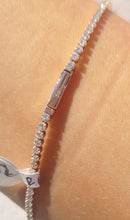Load image into Gallery viewer, Two Carat Diamond Tennis Bracelet -14K Rose Gold