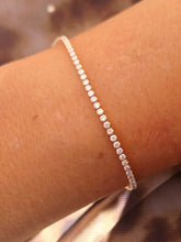 Load image into Gallery viewer, Two Carat Diamond Tennis Bracelet -14K Rose Gold
