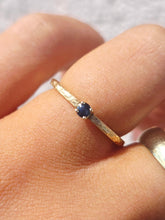 Load image into Gallery viewer, Sapphire Yellow Gold Ring - 14K Yellow Gold - Viv &amp; G Design