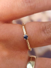 Load image into Gallery viewer, Sapphire Yellow Gold Ring - 14K Yellow Gold - Viv &amp; G Design