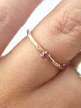 Load image into Gallery viewer, Pink Tourmaline Rose Gold Ring - 14K Rose Gold - Viv &amp; G Design