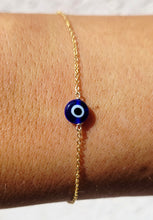 Load image into Gallery viewer, Dawn's Dainty Evil Eye Bracelet