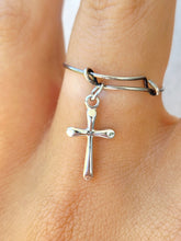Load image into Gallery viewer, Cross Expandable Wire Ring - Alex and Ani