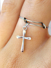 Load image into Gallery viewer, Cross Expandable Wire Ring - Alex and Ani