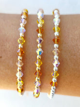 Load image into Gallery viewer, "Sunflower Dreams" Crystal Bracelet - Amanda Style - Our Whole Heart x Marie's Exclusive