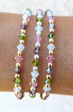 Load image into Gallery viewer, "Tourmaline Treasures" Crystal Bracelet - Amanda Style - Our Whole Heart x Marie's Exclusive