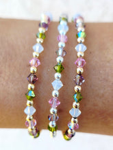 Load image into Gallery viewer, "Tourmaline Treasures" Crystal Bracelet - Amanda Style - Our Whole Heart x Marie's Exclusive