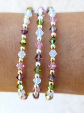 Load image into Gallery viewer, "Tourmaline Treasures" Crystal Bracelet - Amanda Style - Our Whole Heart x Marie's Exclusive