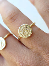 Load image into Gallery viewer, Confident- Gold Adjustable Ring