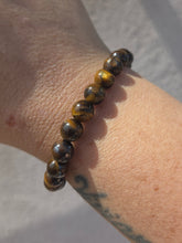 Load image into Gallery viewer, Brown Tigers Eye Stacker - TJazelle