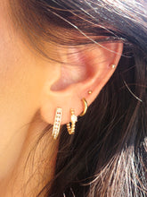 Load image into Gallery viewer, Diamond Estate Stud Earrings - 14K Gold