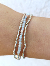 Load image into Gallery viewer, Moonstone Wrap bracelet/anklet/necklace - Scout