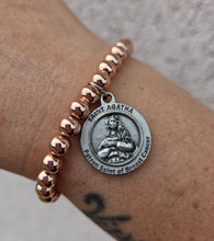 Load image into Gallery viewer, Breast Cancer Survivor Saint Agatha Bracelet - Love Lisa