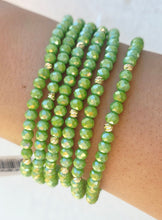 Load image into Gallery viewer, Twilight Forest - Crystal Stacker Bracelet