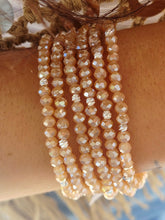 Load image into Gallery viewer, Sahara AB with Silver Accents - Crystal Stacker Bracelet