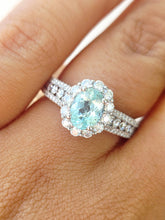 Load image into Gallery viewer, Le Vian Platinum &amp; 14K White Gold Diamond Paraiba