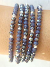 Load image into Gallery viewer, Twilight Lavender with Silver Accents - Crystal Stacker