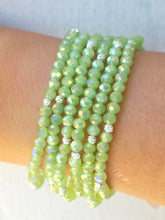 Load image into Gallery viewer, Jade AB with Silver Acccents  - Crystal Stacker