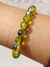 Load image into Gallery viewer, Olive Crush Beaded Bracelet - Elena Michele
