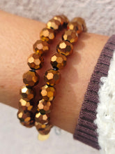 Load image into Gallery viewer, Copper Spice Beaded Bracelet - Elena Michele