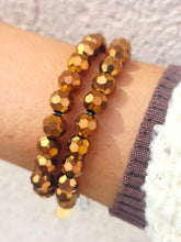 Load image into Gallery viewer, Copper Spice Beaded Bracelet - Elena Michele