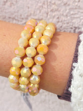 Load image into Gallery viewer, Sugared Honey Crystal Beaded Bracelet - Elena Michele