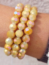 Load image into Gallery viewer, Sugared Honey Crystal Beaded Bracelet - Elena Michele