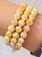 Load image into Gallery viewer, Sugared Honey Crystal Beaded Bracelet - Elena Michele