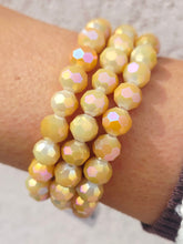 Load image into Gallery viewer, Sugared Honey Crystal Beaded Bracelet - Elena Michele