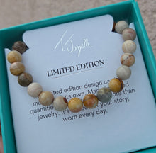 Load image into Gallery viewer, Fossil Jasper Stacker - TJazelle *Limited Edition*