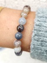 Load image into Gallery viewer, Brown Banded Agate Stacker - Elena Michele